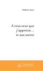 A Tous Ceux Que J'Apprécie... Et Aux Autres - Preview