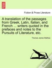 Capa do artigo A Translation Of The Passages From Greek