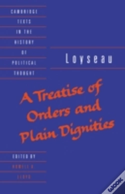 Capa do artigo A Treatise Of Orders And Plain Dignities
