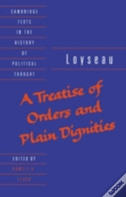 Capa do artigo A Treatise Of Orders And Plain Dignities