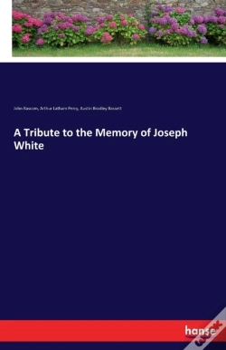 Capa do artigo A Tribute To The Memory Of Joseph White