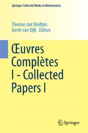 Å’Uvres Completes I - Collected Papers I - Preview