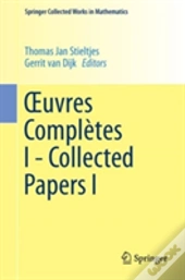 Å’Uvres Completes I - Collected Papers I