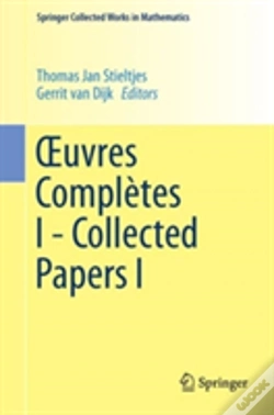 Capa do artigo Å’Uvres Completes I - Collected Papers I