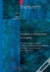 A Valency Dictionary Of English