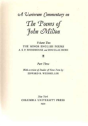 A Variorum Commentary On The Poems Of John Milton - Preview