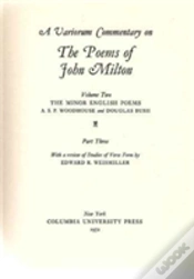 Capa do artigo A Variorum Commentary On The Poems Of John Milton