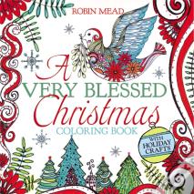 A Very Blessed Christmas Coloring Book