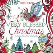 A Very Blessed Christmas Coloring Book