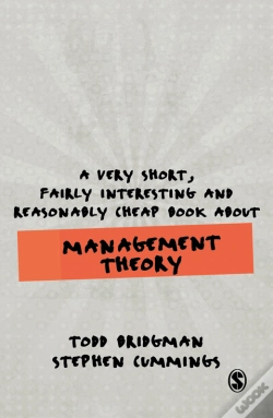 Capa do artigo A Very Short, Fairly Interesting And Reasonably Cheap Book About Management Theory
