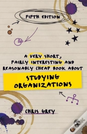 Capa do artigo A Very Short, Fairly Interesting And Reasonably Cheap Book About Studying Organizations