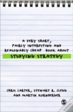 Capa do artigo A Very Short, Fairly Interesting And Reasonably Cheap Book About Studying Strategy