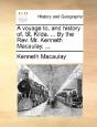 A Voyage To, And History Of, St. Kilda. - Preview