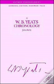 Capa do artigo A W.B. Yeats Chronology