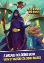 A Wizard Coloring Book (With 37 Wizard Coloring Images) - Preview
