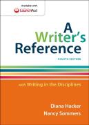 A Writer'S Reference With Writing In The Disciplines