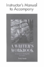 A Writer'S Workbook Instructor'S Manual - Preview