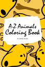 A-Z Animals Coloring Book For Children (6x9 Coloring Book / Activity Book) - Preview