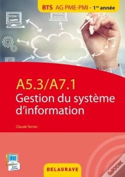 Capa do artigo A5.3 A7.1 Gestion Du Systeme D'Information Bts Ag Pme Pmi Eleve