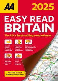Aa Easy Read Atlas Britain 2025