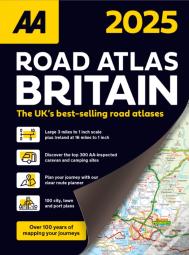Aa Road Atlas Britain 2025