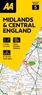 Aa Road Atlas Midlands & Central England - Preview