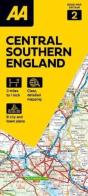 Aa Road Map Central Southern England - Preview