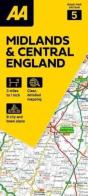 Aa Road Map Midlands & Central England - Preview