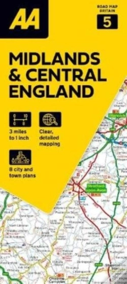 Capa do artigo Aa Road Map Midlands & Central England