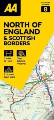 Capa do artigo Aa Road Map North Of England & Scottish Borders