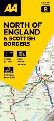 Capa do artigo Aa Road Map North Of England & Scottish Borders