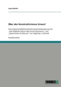 Aã…Â€Œber Den Konstruktivismus Hinaus?