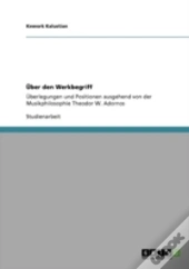 Aã…Â€Œber Den Werkbegriff