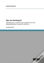 Capa do artigo Aã…Â€Œber Den Werkbegriff