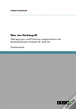 Capa do artigo Aã…Â€Œber Den Werkbegriff