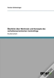 Capa do artigo Aã…Â€Œberblick Aber Merkmale Und Konzepte Des Verhaltensorientierten Controllings
