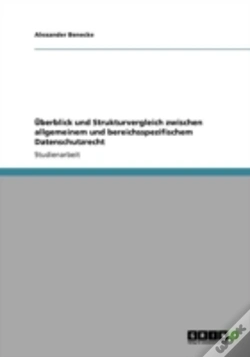 Capa do artigo Aã…Â€Œberblick Und Strukturvergleich Zwischen Allgemeinem Und Bereichsspezifischem Datenschutzrecht