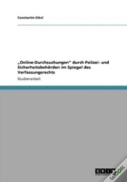 Capa do artigo Aã¢Â€Šâ¬Zonline-Durchsuchungenaã¢Â€Šâ¬Ã…Â€Œ Durch Polizei- Und Sicherheitsbehaã‚Â¶Rden Im Spiegel Des Verfassungsrechts