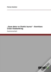 Capa do artigo Aã¢Â€Šâ¬Zquae Datur Ex Chattis Laureaaã¢Â€Šâ¬Ã…Â€Œ - Domitians Erster Chattenkrieg