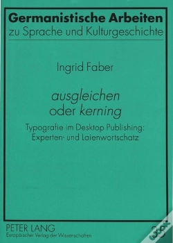 Capa do artigo Ã‚Â«Ausgleichenã‚Â» Oder Ã‚Â«Kerningã‚Â»