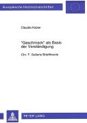 Ã‚Â«Geschmackã‚Â» Als Basis Der Verstaendigung