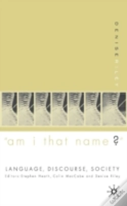 Capa do artigo Â€˜Am I That Name?Â€™