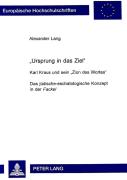 Ã‚Â«Ursprung Ist Das Zielã‚Â»