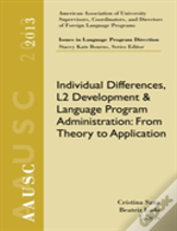 Aausc 2013 Volume - Issues In Language Program Direction
