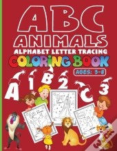 Abc Animals Alphabet Letter Tracing Coloring Book