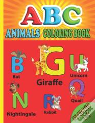 Abc Animals Coloring Book