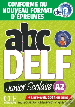 Capa do artigo Abc Delf : Fle : Junior Scolaire : Niveau A2 + Livret + Cd (Édition 2022)