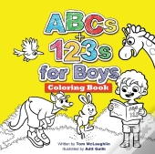 Abcs And 123s For Boys Coloring Book