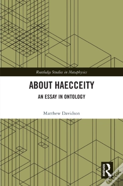 Capa do artigo About Haecceity