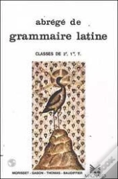 Abrege De Grammaire Latine ; Lycee